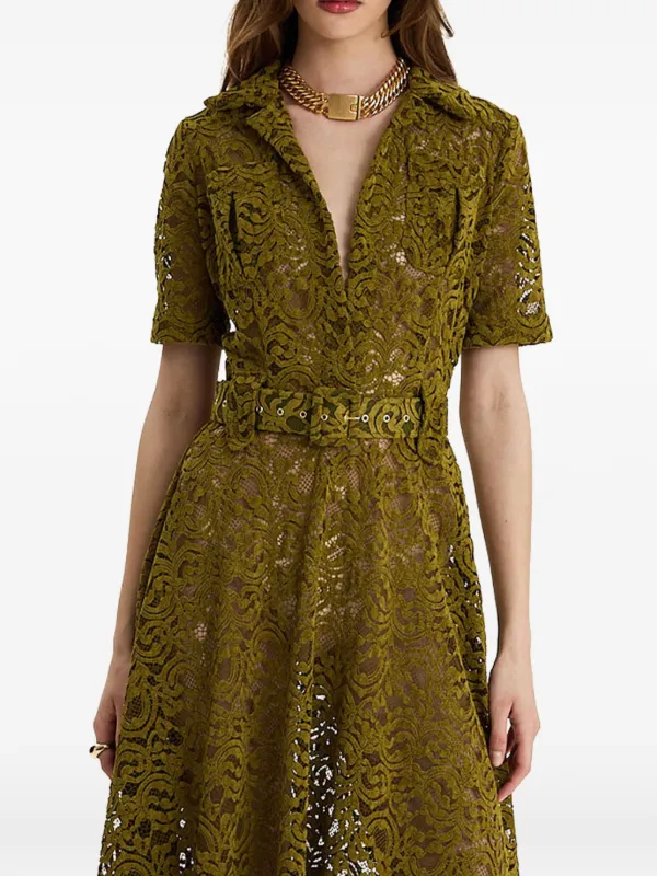 olive green lace maxi dress Bonnie Lace Maxi Dress - Olive