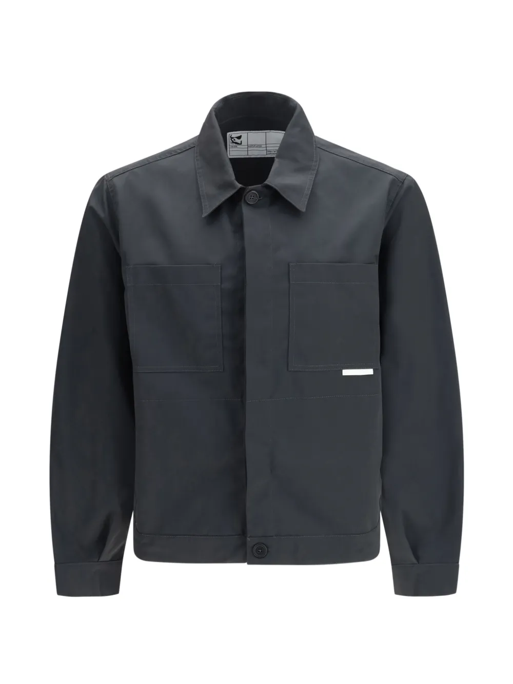 GR10K chest-pocket jacket - Grigio