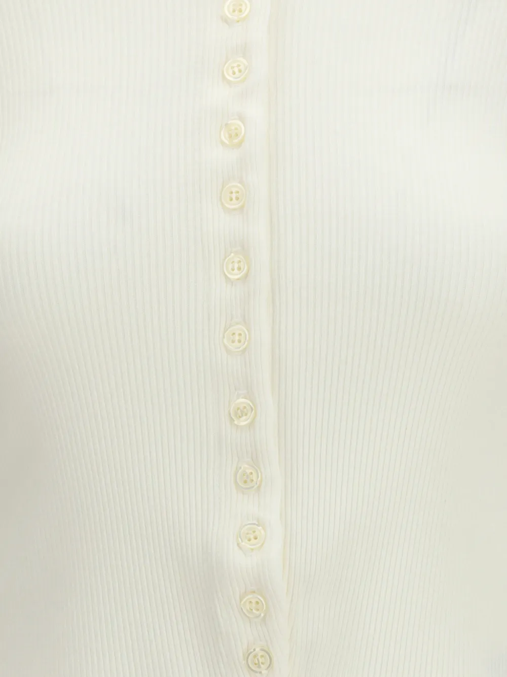 Citizens of Humanity Kari geribbeld button-up vest Beige