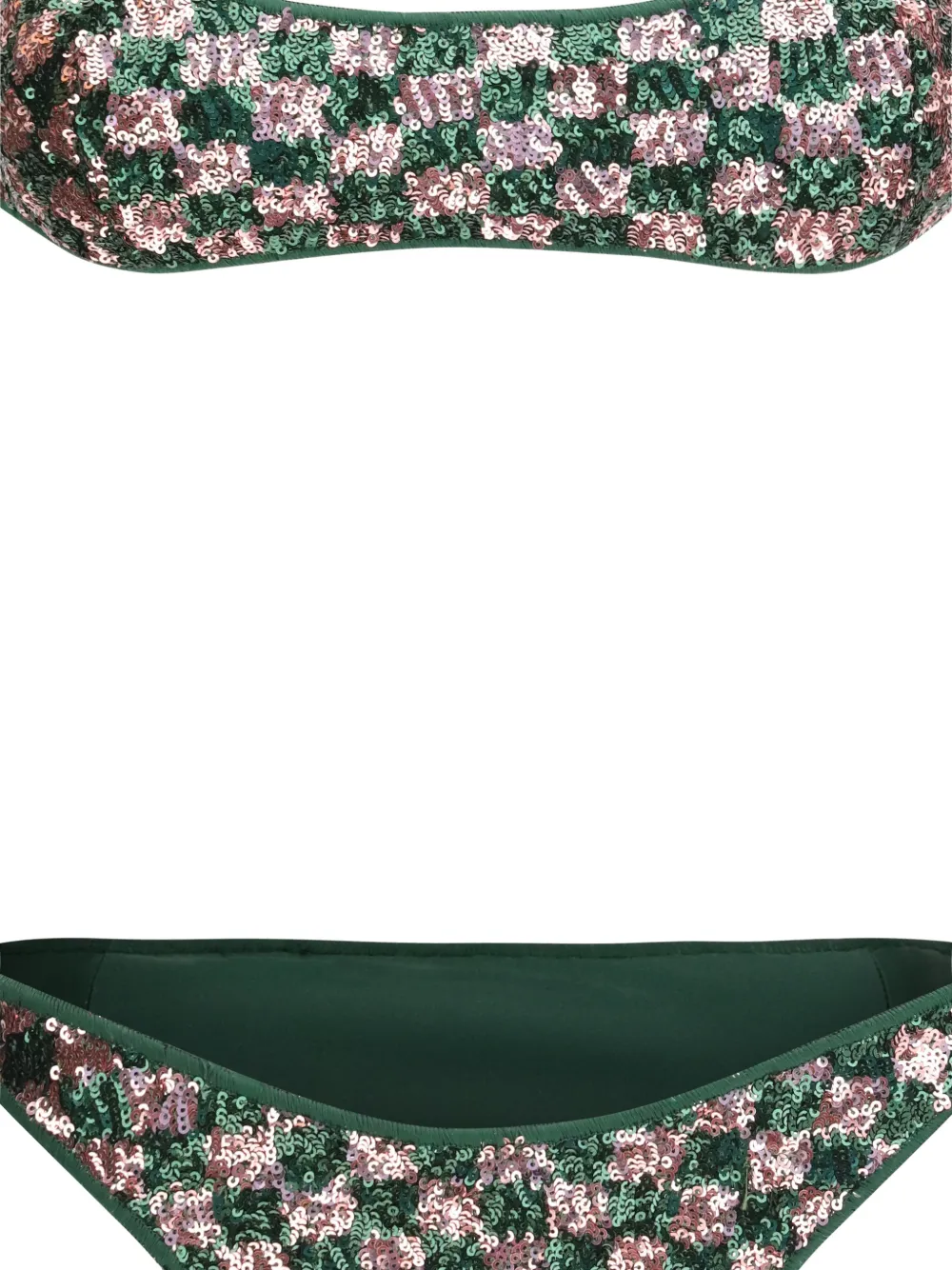  Oséree Sequin-embellished Bikini - Green 