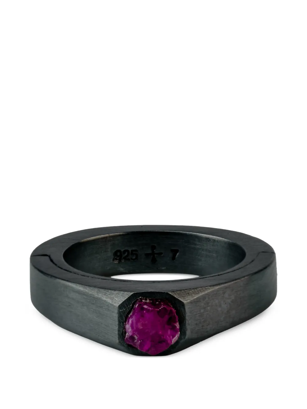 Parts of Four Sistema terrestrial surfaced ring - Nero