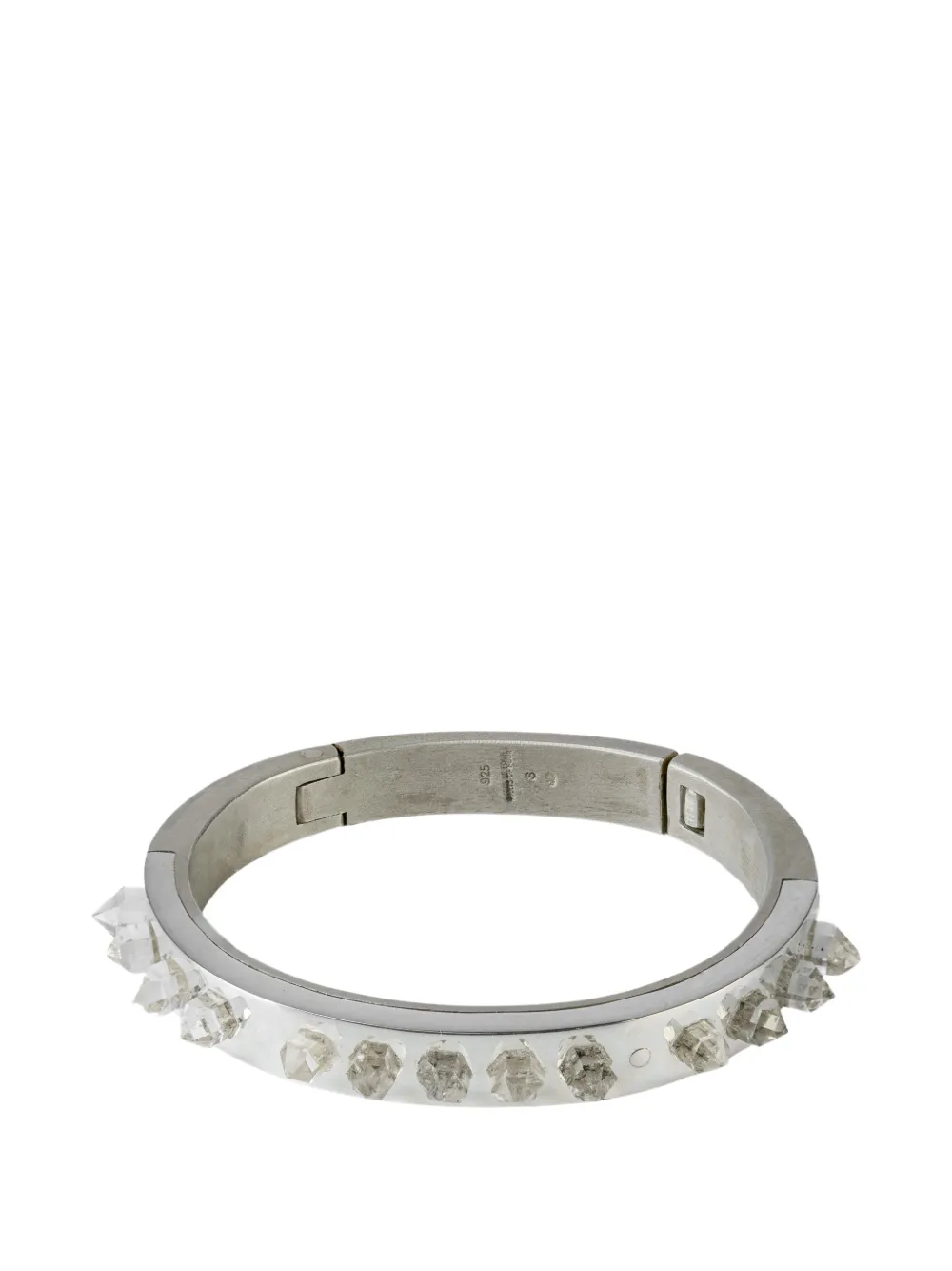 Parts of Four spikes sistema bracelet - Argento
