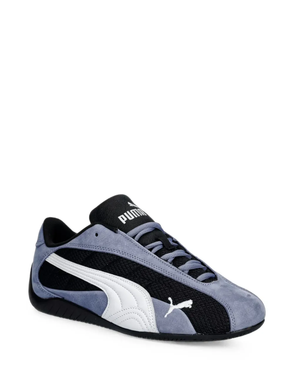 PUMA Speedcat Plus panelled logo-patch sneakers Blauw