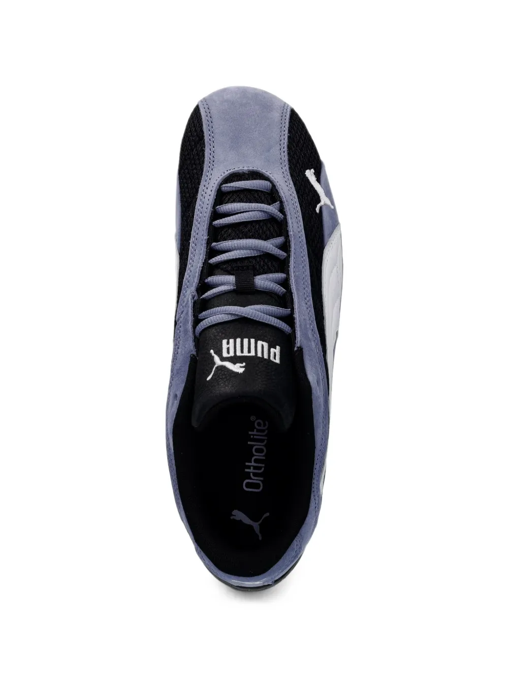 PUMA Speedcat Plus panelled logo-patch sneakers Blauw