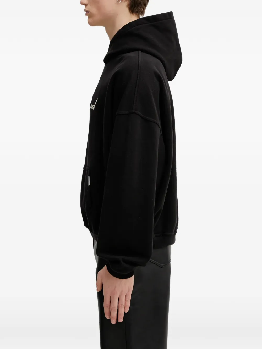 Represent EngLAnd print-detail hoodie Zwart