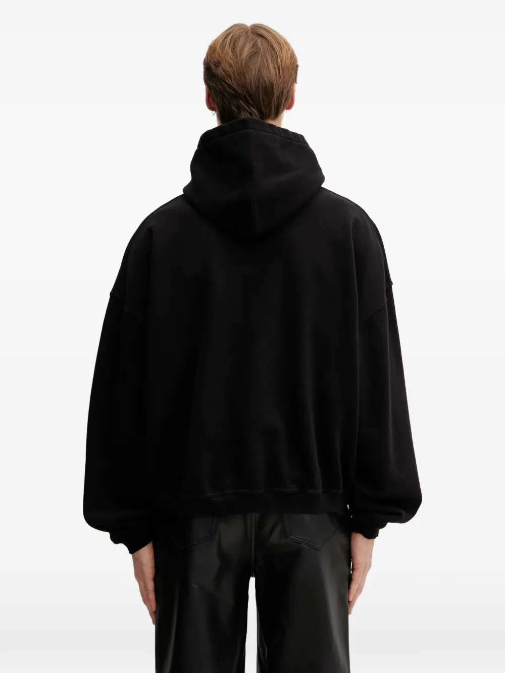 Represent EngLAnd print-detail hoodie Zwart