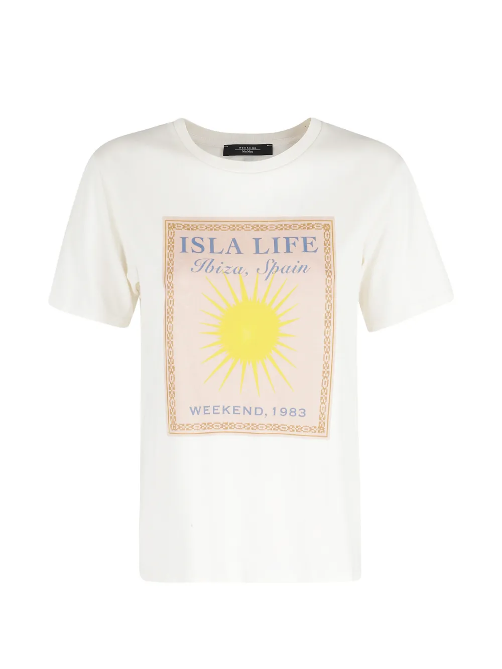 Weekend Max Mara Pantera printed T-shirt - Toni neutri