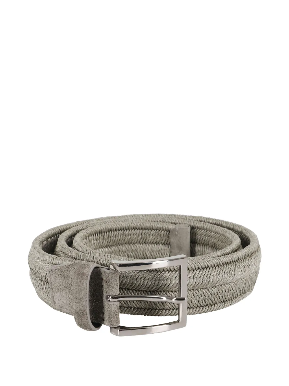  Orciani Braided Rope Belt - Grey 