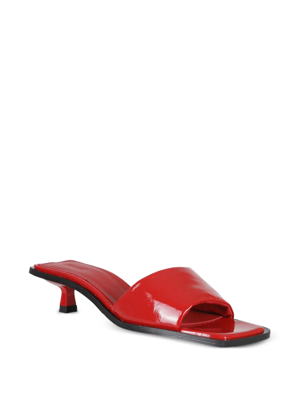 ALOHAS Sandalen met vierkante neus Rood