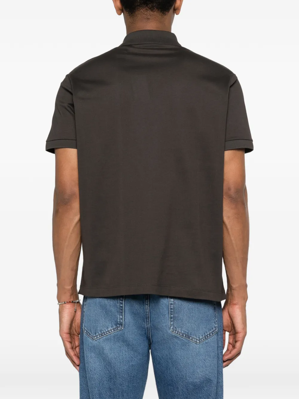 Paul & Shark Poloshirt met logo Bruin