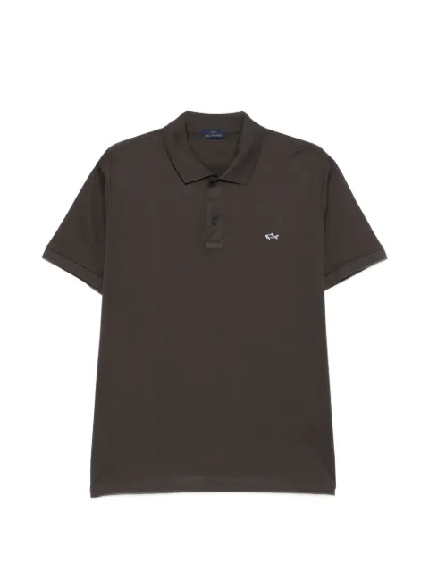 Paul & Shark logo polo shirt