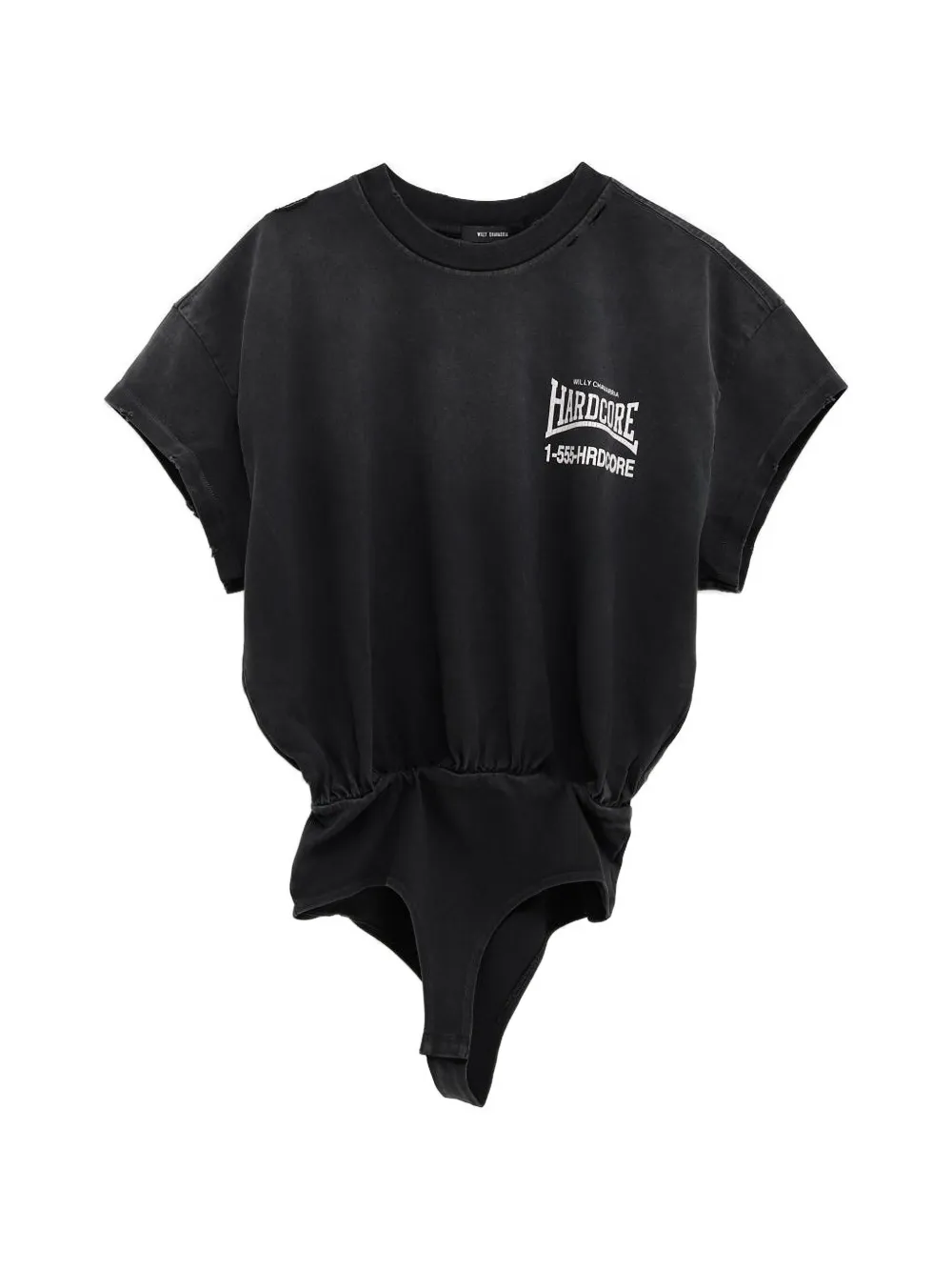 Willy Chavarria graphic-print body - Nero