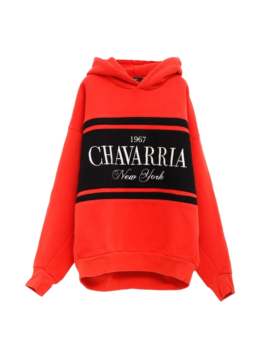 Willy Chavarria Gilroy hoodie - Rosso