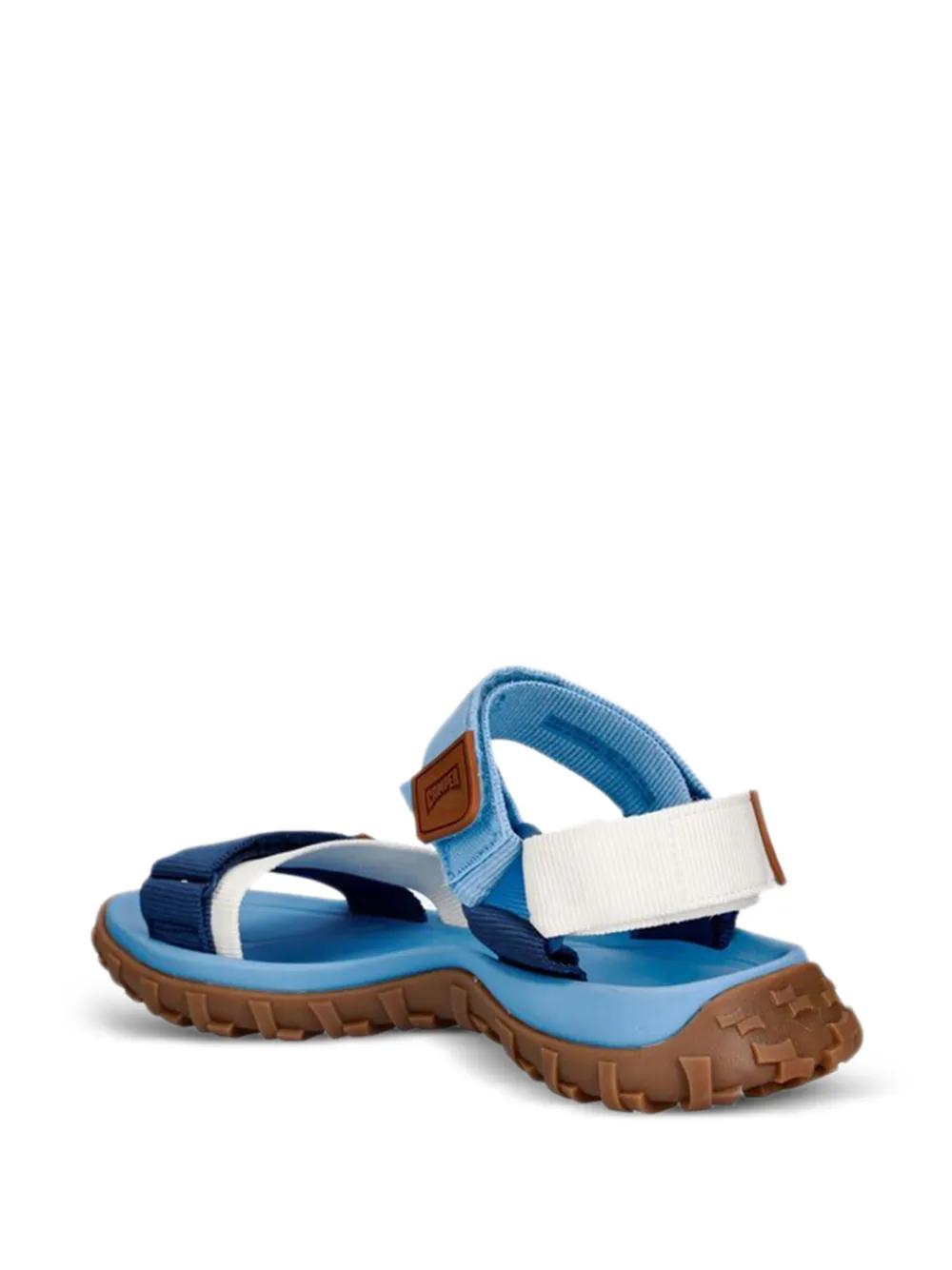 Camper strap platform sandals Blauw