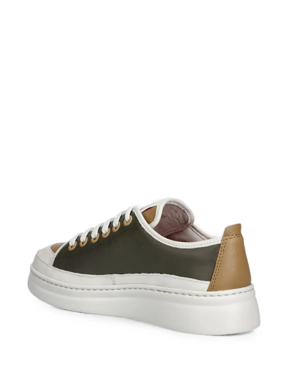 Camper Tyres sneakers met plateauzool Bruin