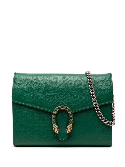 Gucci Pre-Owned 2016-2025 Leather Dionysus Wallet on Chain crossbody bag