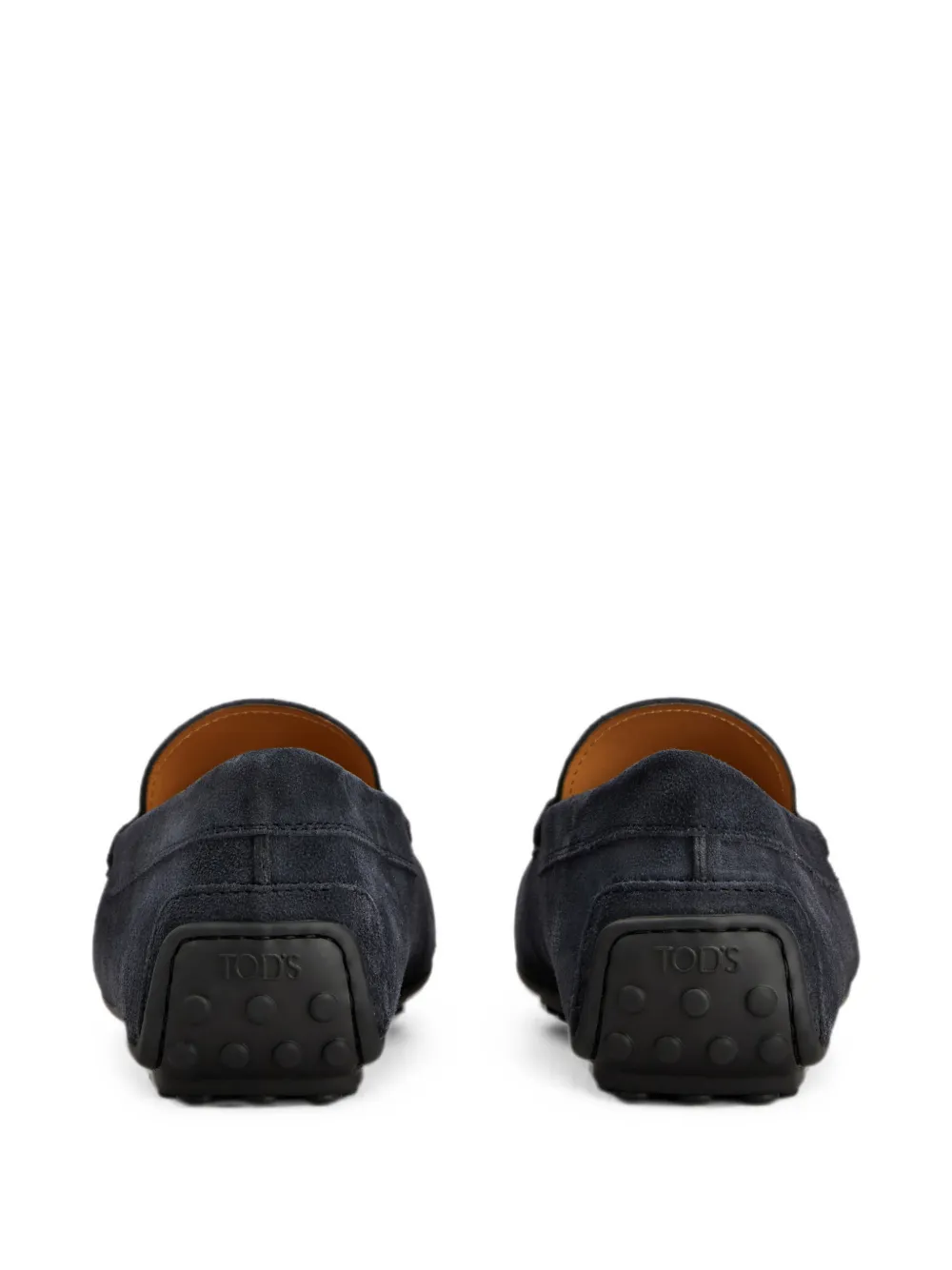 Tod's City Gommino loafers in suede Blauw
