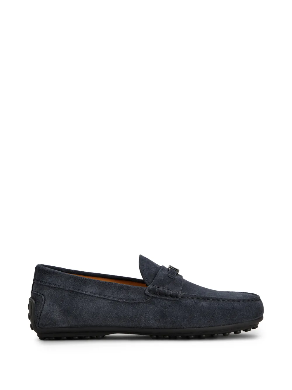 Tod's City Gommino loafers in suede Blauw