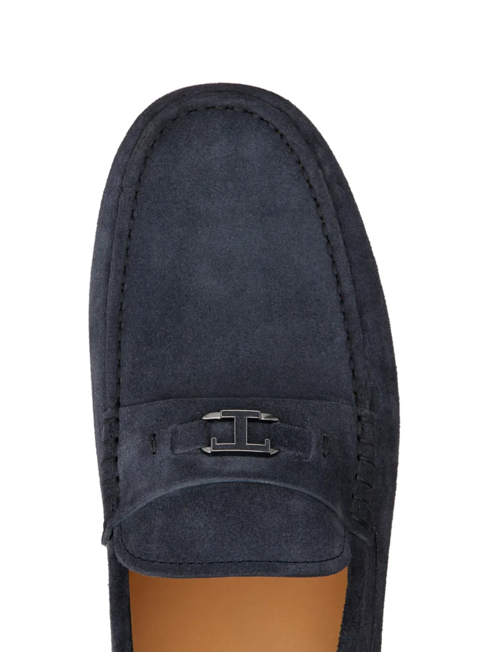 Tod's City Gommino loafers in suede Blauw