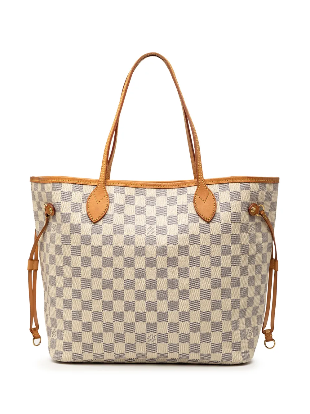 Louis Vuitton Pre-Owned 2012 Damier Azur Neverfull MM tote bag - Weiß