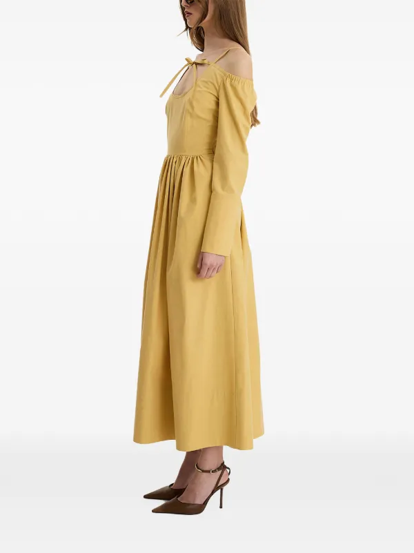 gold champagne color dress Golden Hour Dress L (fits like a M) main image 1