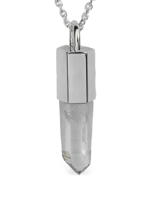Parts of Four Lemurian Talisman quartz necklace