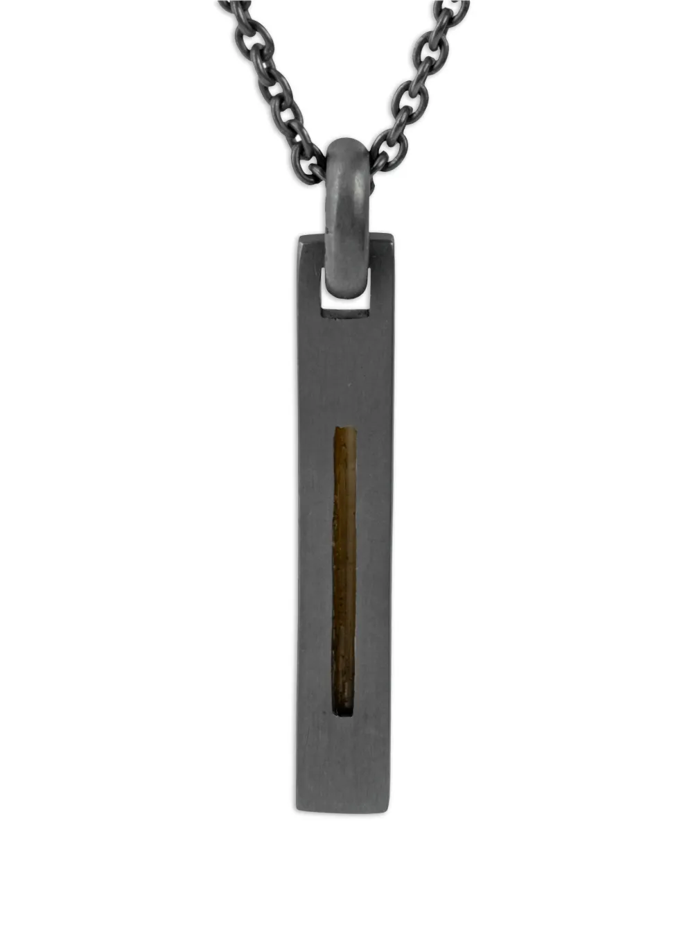 Oxidised Plate Necklace