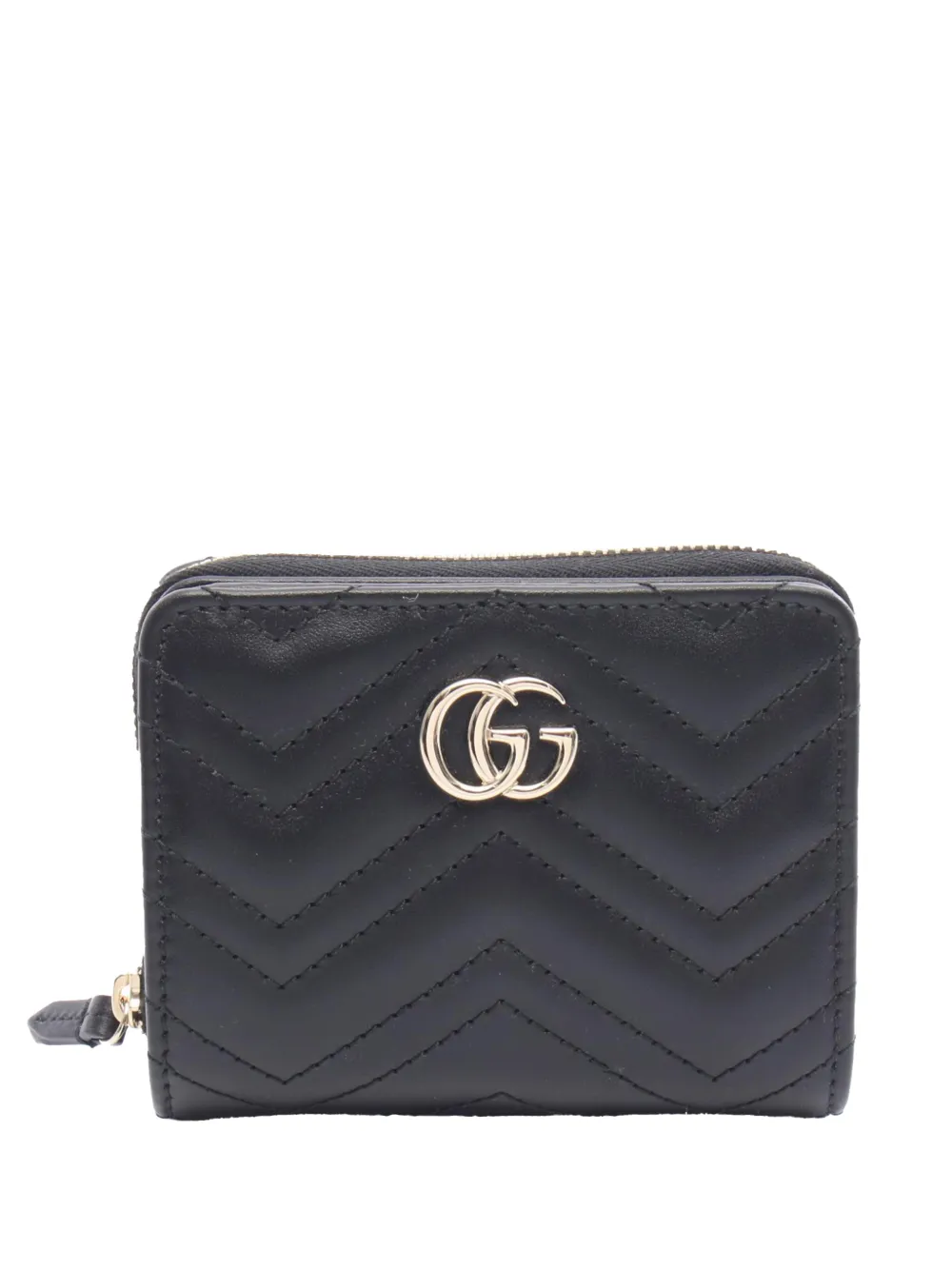 Gucci Pre-Owned 2016-2025 GG Marmont Wallet small wallets - Nero