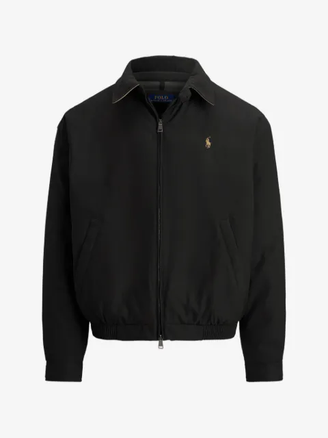 Polo Ralph Lauren embroidered-logo shirt jacket