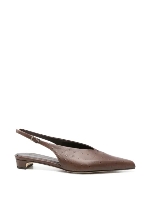 POEVE Slingback pumps met puntige neus