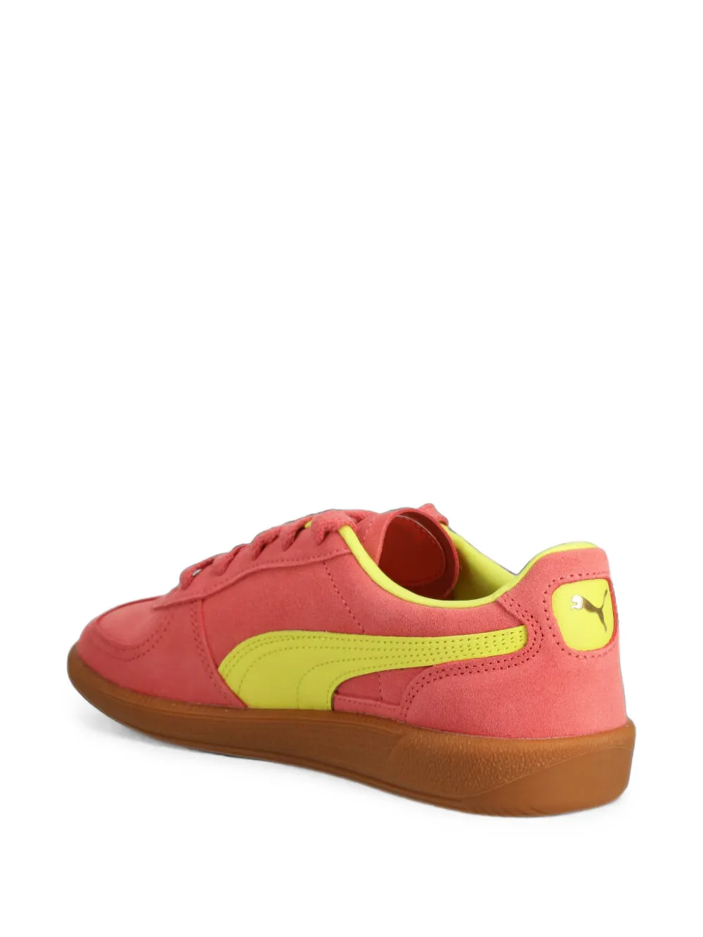 PUMA Palermo logo-patch low-top sneakers Roze