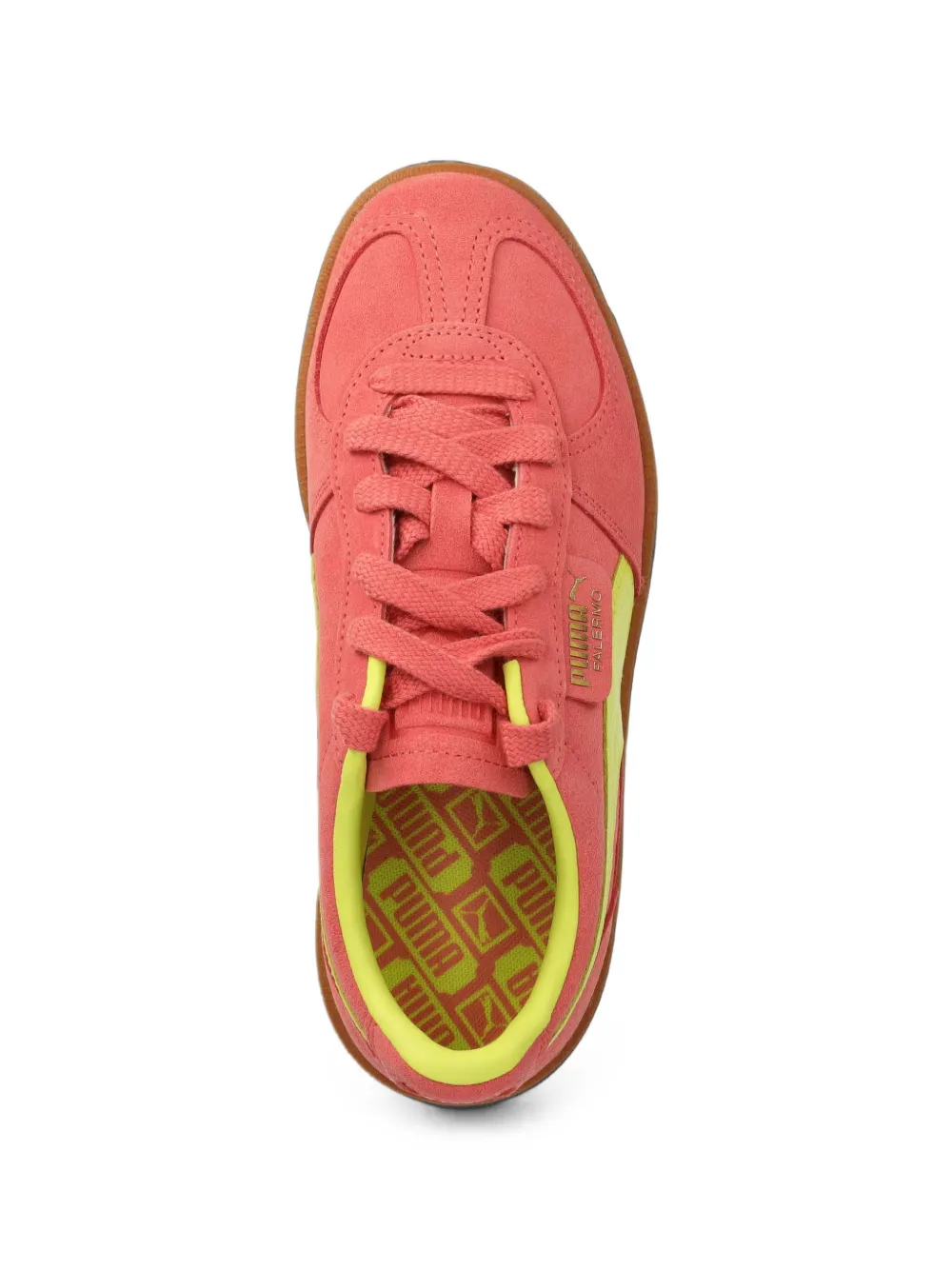 PUMA Palermo logo-patch low-top sneakers Roze