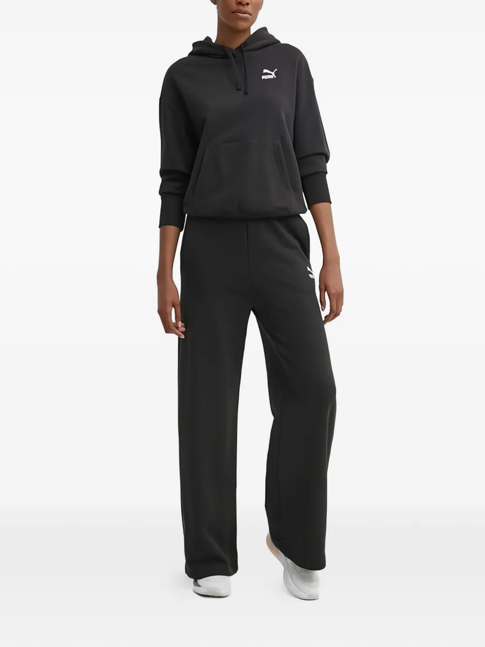 PUMA Sweater met capuchon Zwart