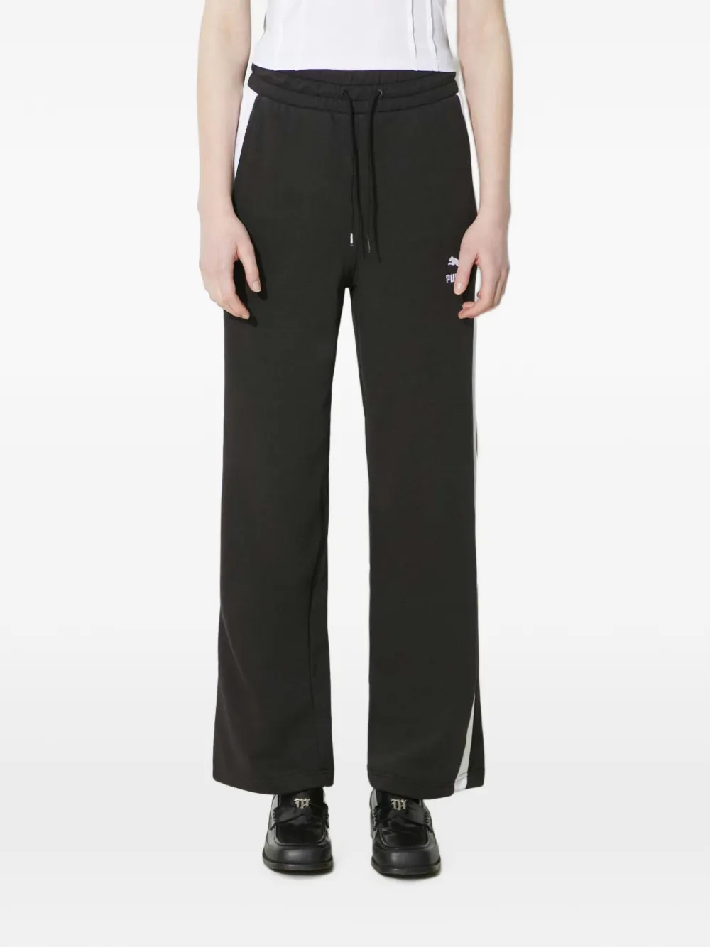 PUMA Pantaloni Iconic T7 con logo - Nero