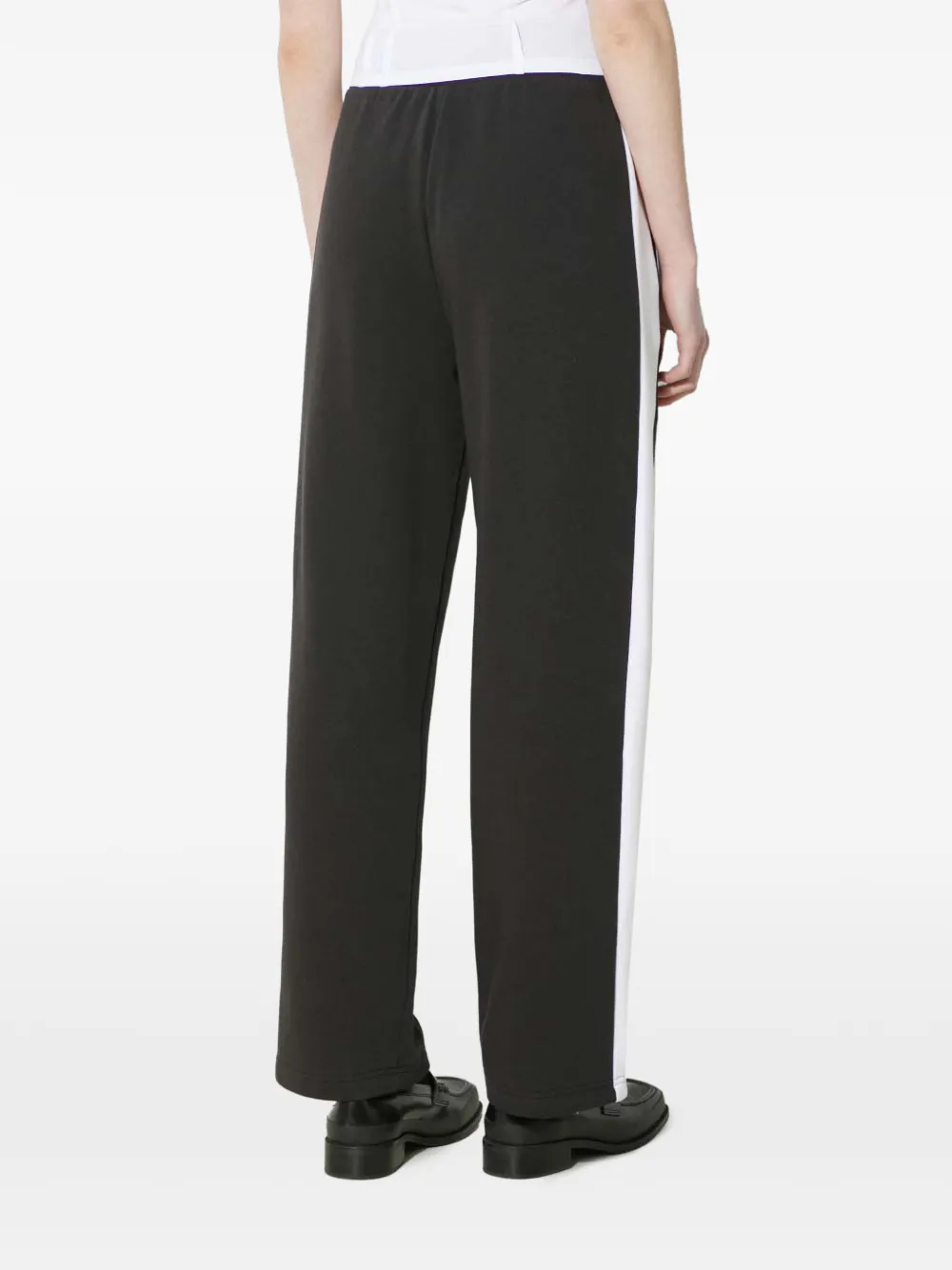 PUMA Iconic T7 broek met logo en streep Zwart