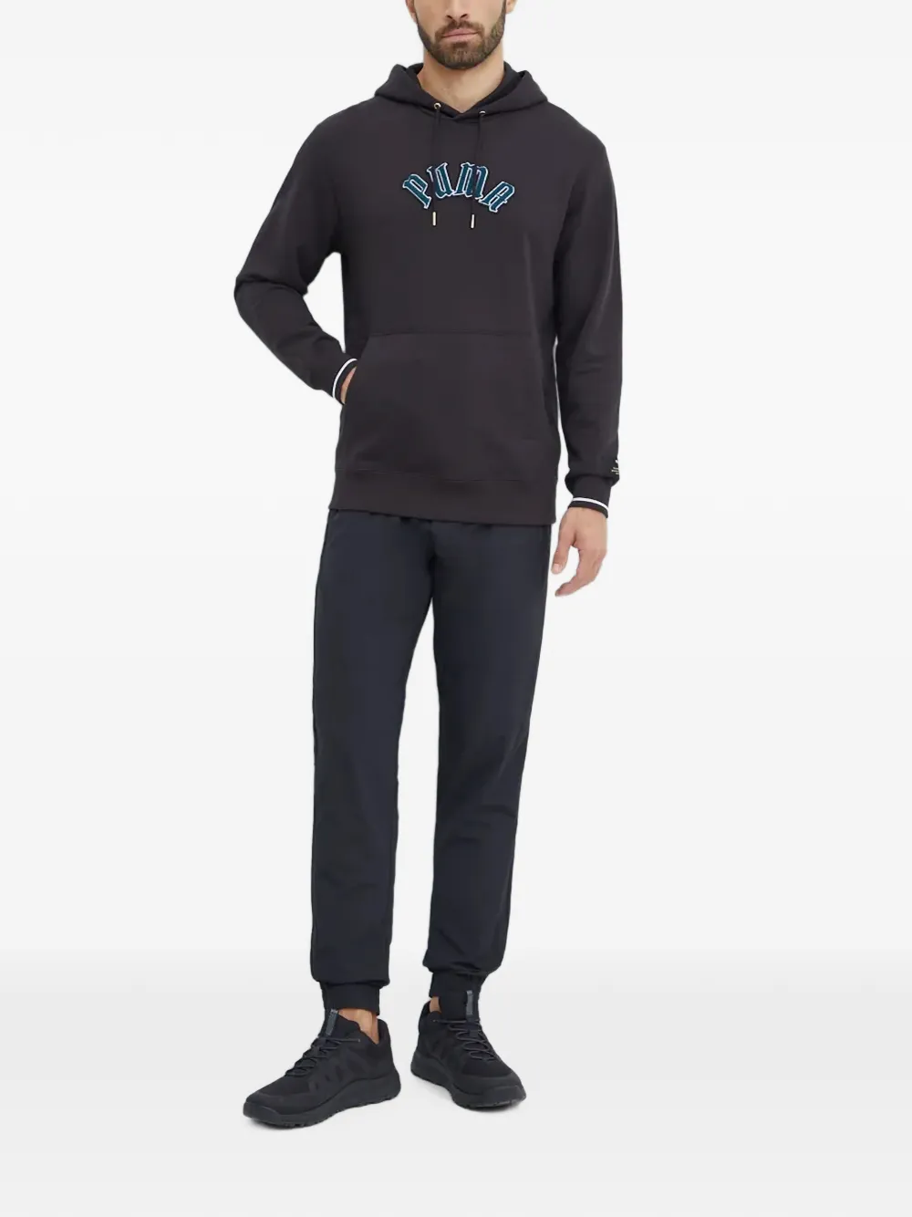 PUMA Classics Play Paris hoodie Zwart