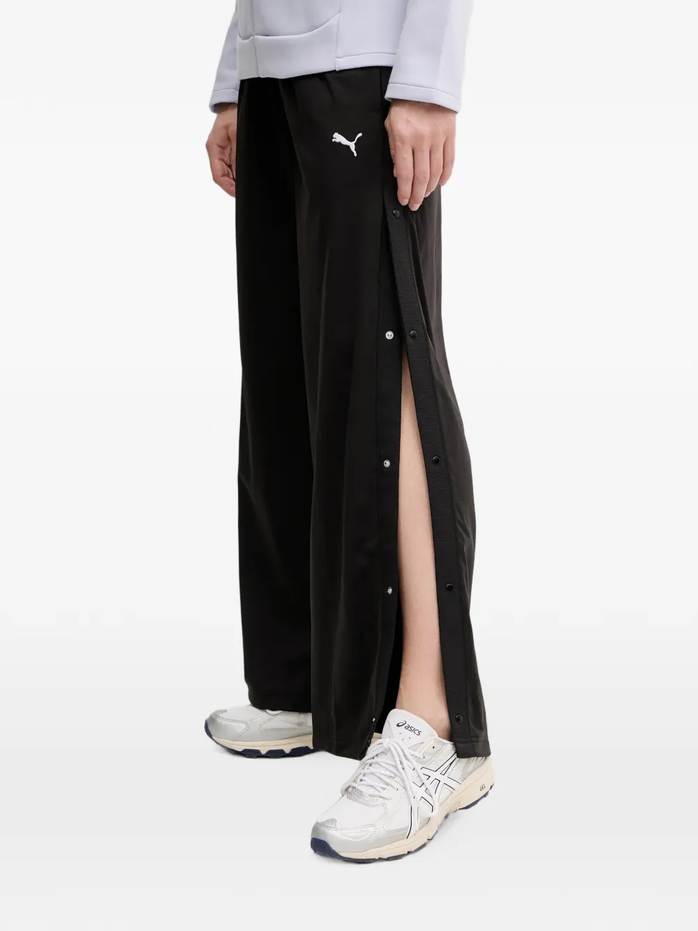 PUMA Broek met drukknopen Zwart