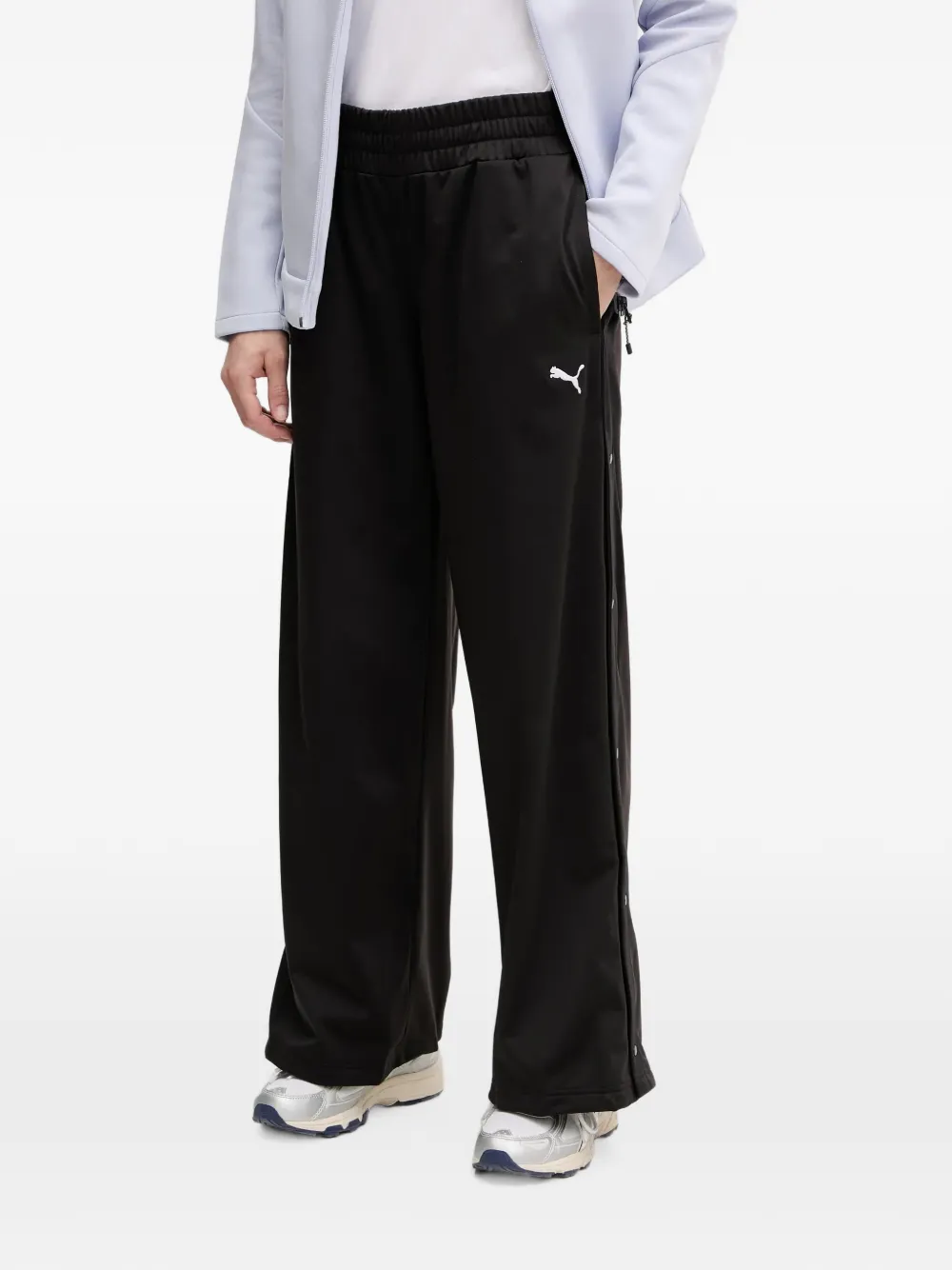 PUMA Pantaloni con abbottonatura automatica - Nero