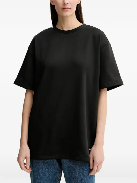Rains logo-patch drop-shoulder T-shirt