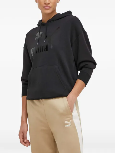 PUMA hoodie con logo estampado y cordones