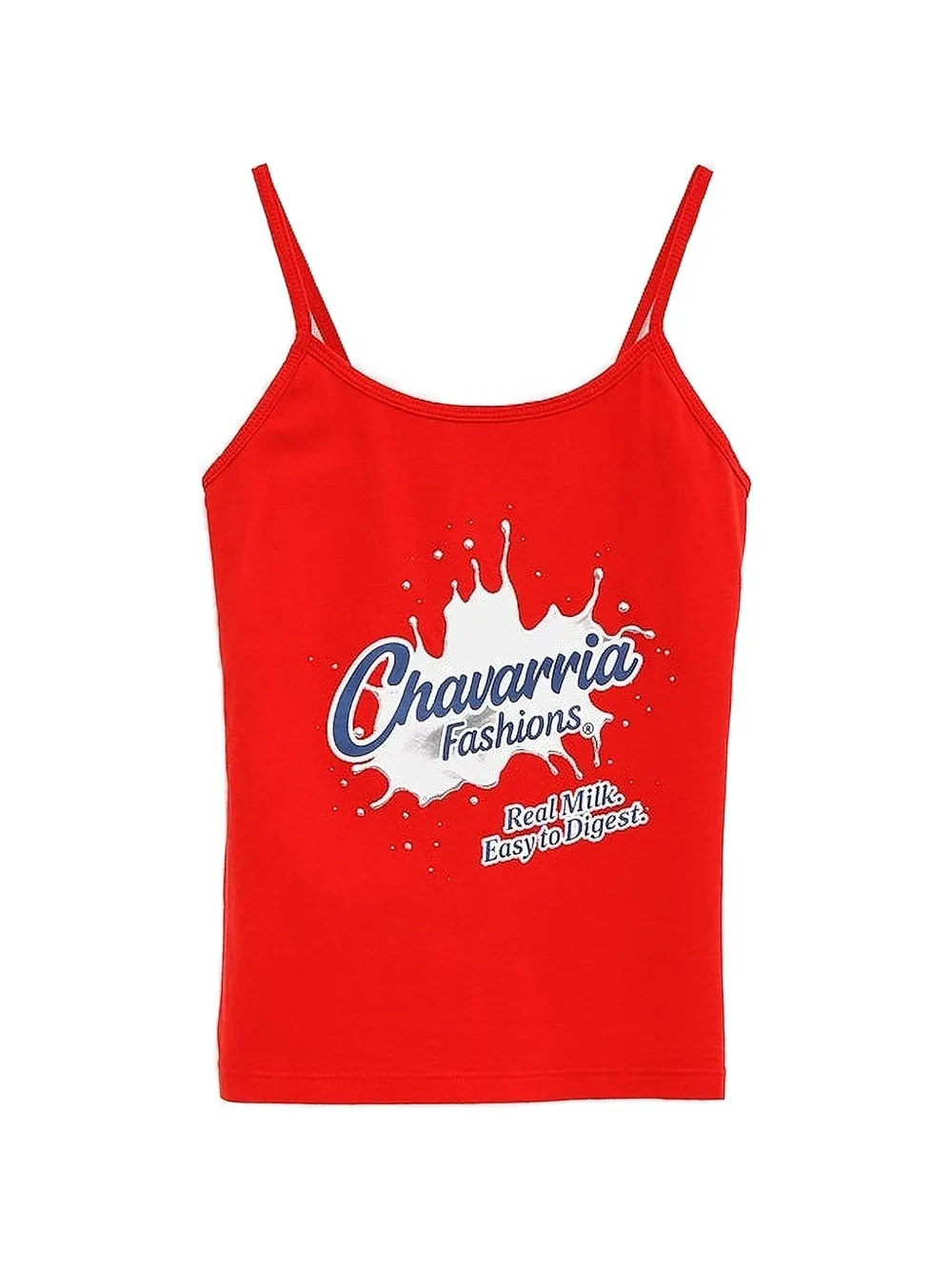 Willy Chavarria graphic-print tank top - Rosso