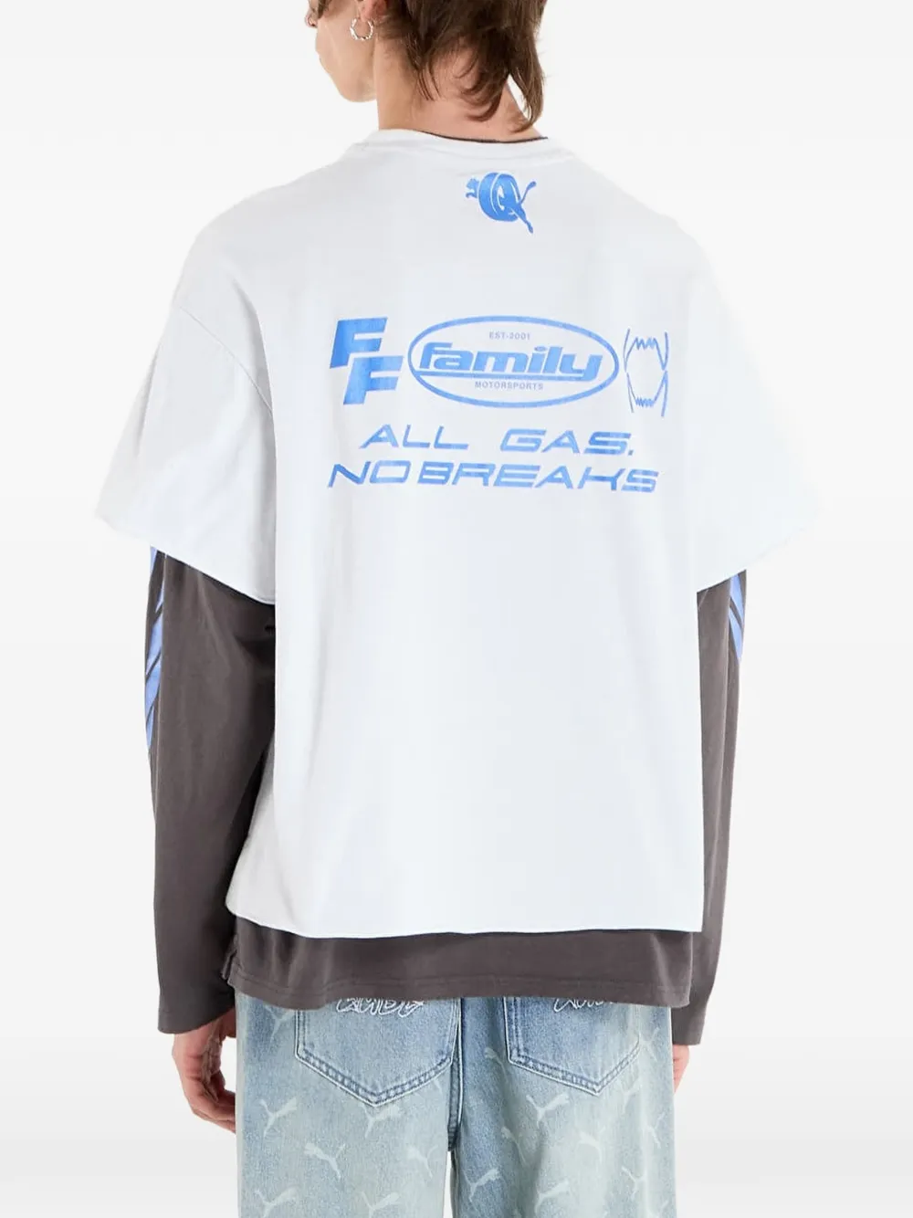 PUMA x FAST & FURIOUS T-shirt Wit
