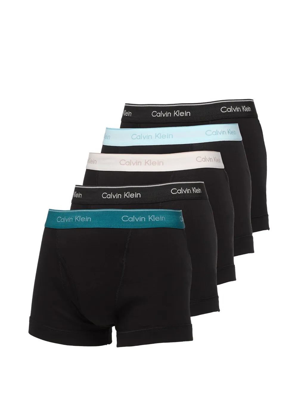 Calvin Klein cotton boxers (pack of five) - Nero