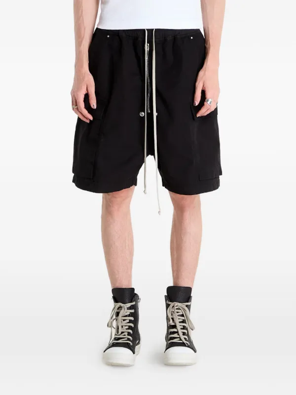 Rick Owens DRKSHDW Cargobela Shorts | Black | FARFETCH