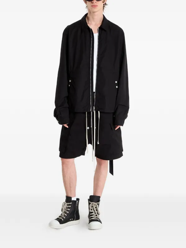 Rick Owens DRKSHDW Cargobela Shorts | Black | FARFETCH