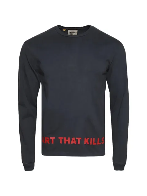 GALLERY DEPT. long-sleeved graphic T-shirt