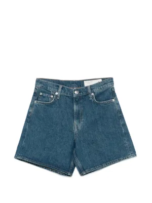 TWINSET ラインストーン デニムショーツ | ブルー | FARFETCH JP