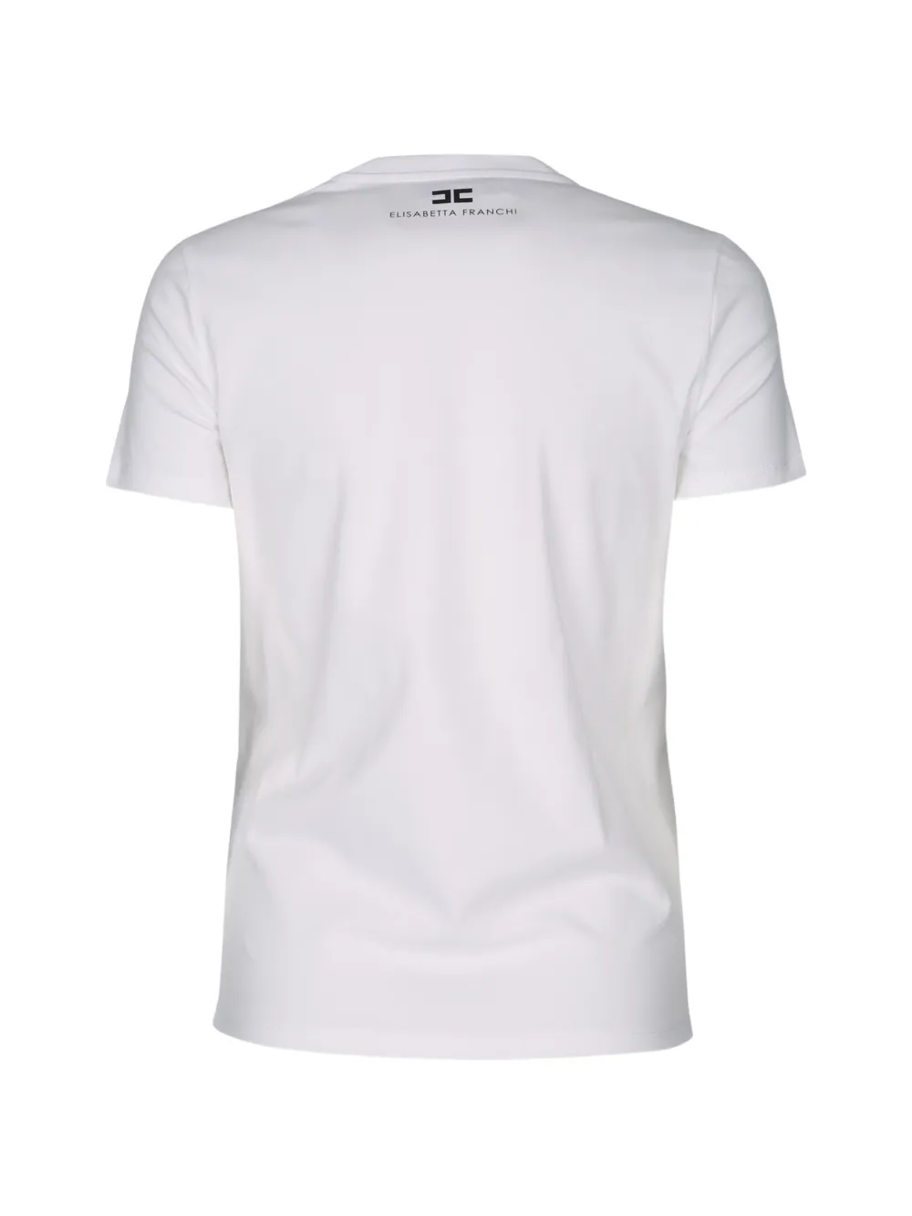  Elisabetta Franchi Embellished T-shirt - White 