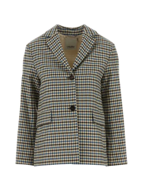 'S Max Mara checked blazer
