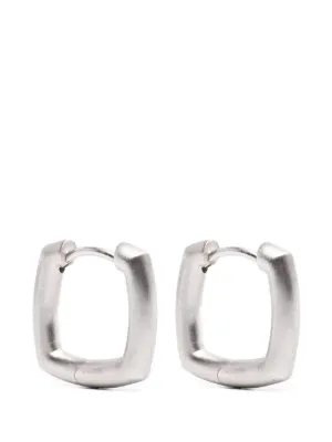 Tom Wood Cove Hoop Earring | Silver | FARFETCH